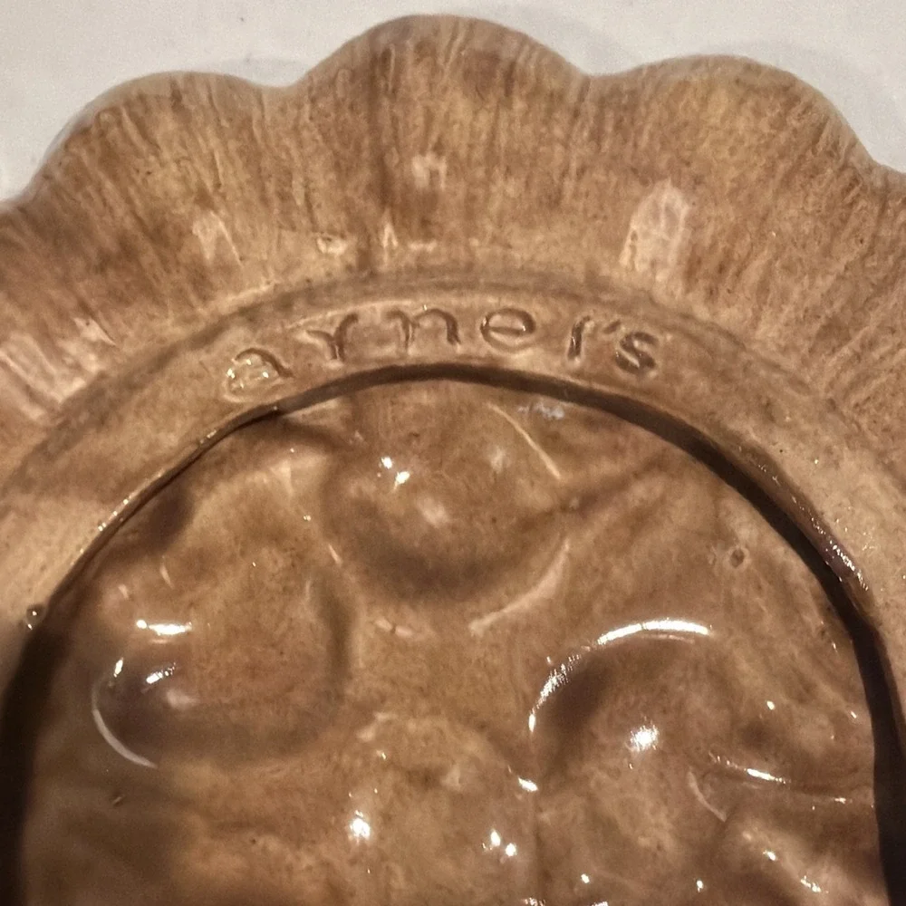 Vtg 1970's Arnels Mushroom Deviled Egg Platter 10.5